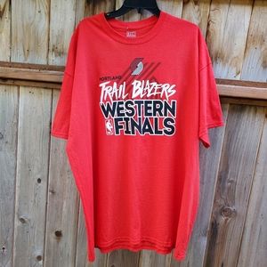 NBA TrailBlazers T-shirt Size 2X